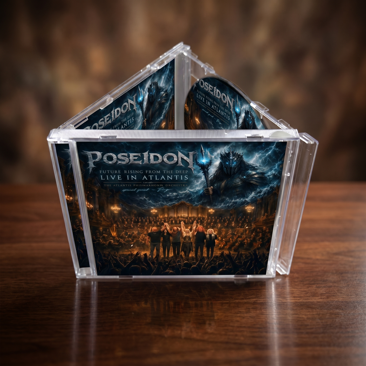 POSEIDON — Future Rising From The Deep — LIVE IN ATLANTIS | Double CD